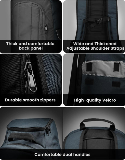 Load image into Gallery viewer, 50L Ski Boot Bag-Ski and Snowboard Boots Travel Backpack with Helmet Compartment | Waterproof Exterior &amp; Bottom
