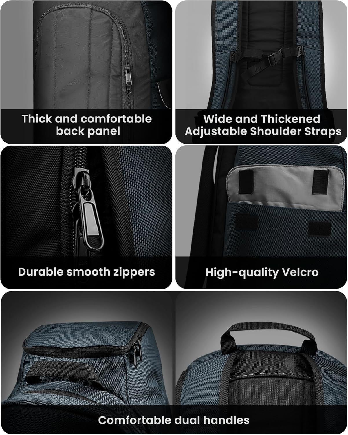 50L Ski Boot Bag-Ski and Snowboard Boots Travel Backpack with Helmet Compartment | Waterproof Exterior & Bottom