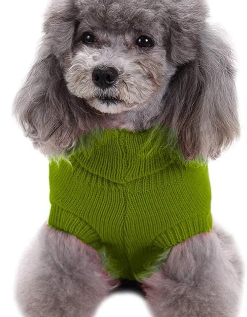 Load image into Gallery viewer, Small Dog Sweaters Knitted Pet Cat Sweater Warm Dog Sweatshirt Dog Winter Clothes Kitten Puppy Sweater
